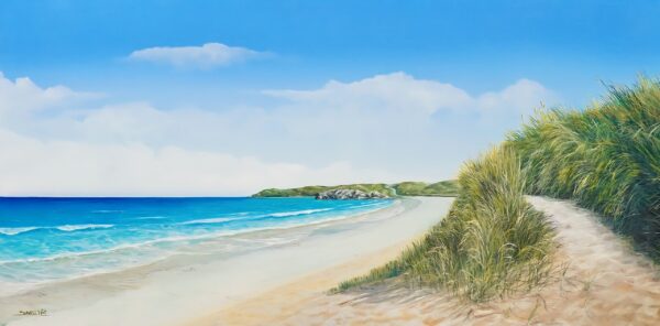 Le Calme à la Plage – 120 X 60 cm Galerie d'art