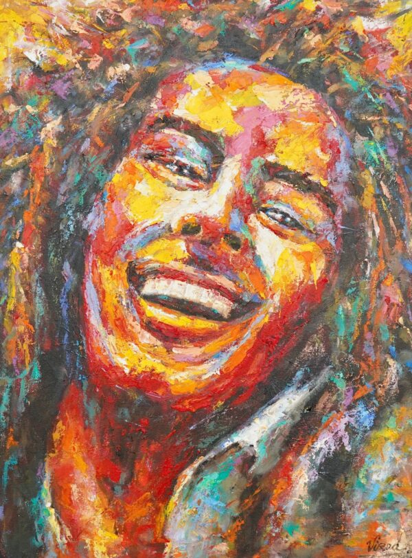 Pop Art de Bob Marley – 60 X 80 cm Galerie d'art